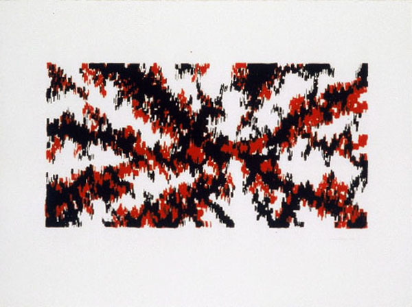 Abstract 1, Acrylic on paper