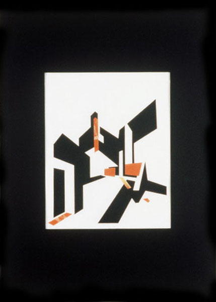 House 1, Acrylic on paper