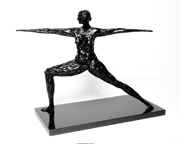 Warrior II Pose, Bronze