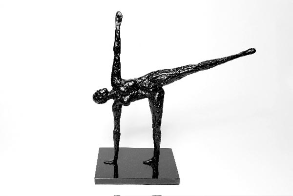 Half Moon Pose, Bronze