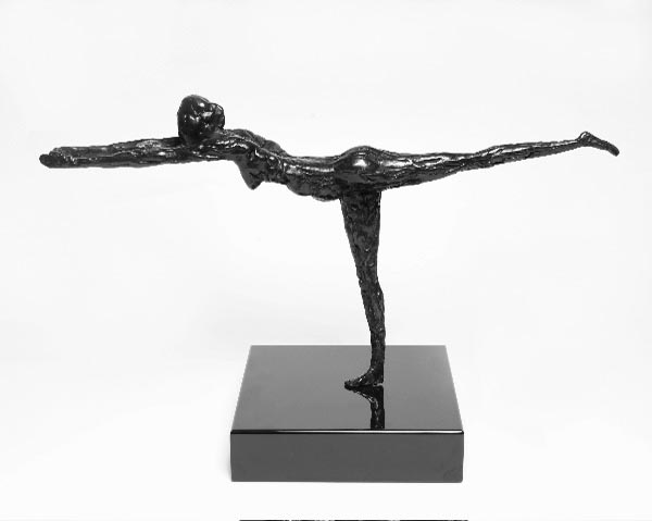 Warrior III Pose, Bronze