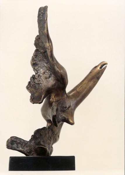 Eagle maquette, Bronze