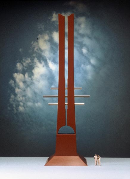 Tower 3, Lacquered wood