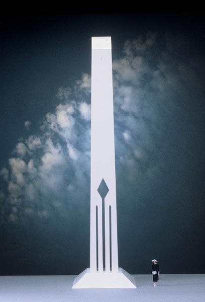 Tower 4, Lacquered wood